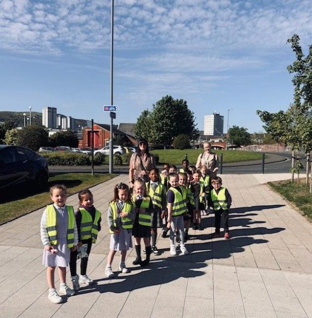 Kids from all saints primary at Cinema