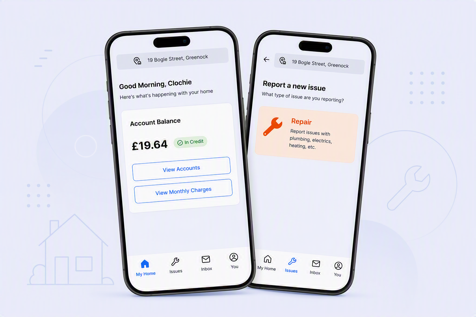 My Cloch Customer Portal