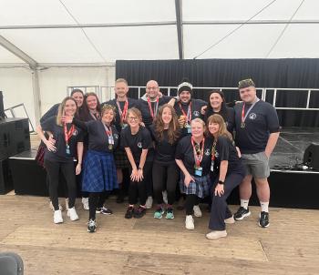 Kilt Walk Group Photo